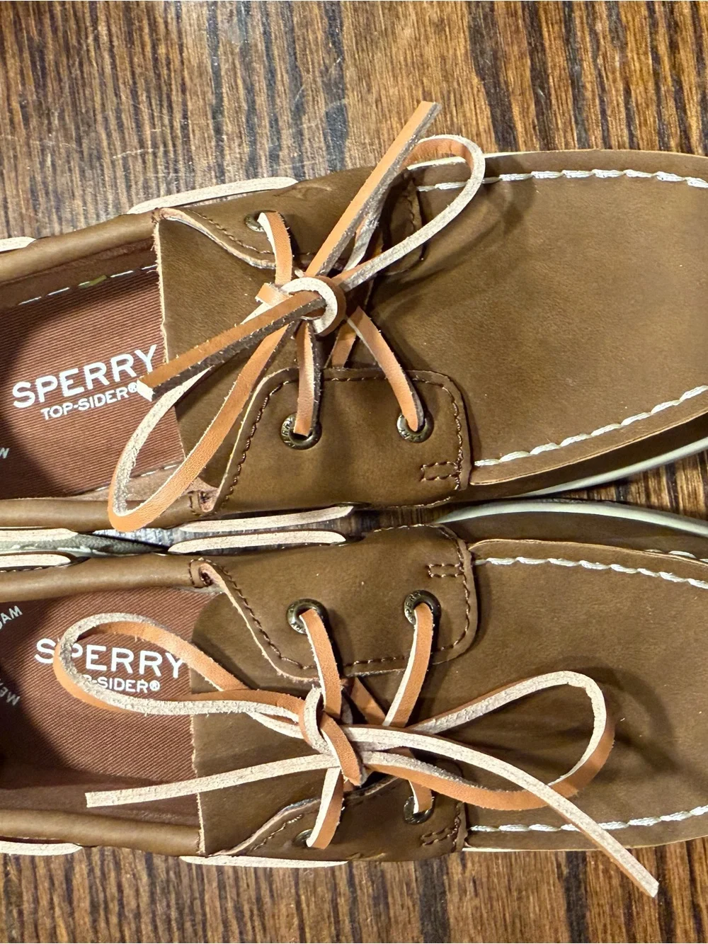 Sperry Kids Brown Leather Boat Shoes